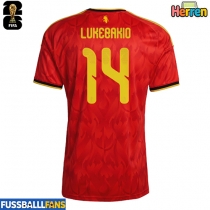 Belgien Dodi Lukebakio #14 Heimtrikot WM 2026 Kurzarm